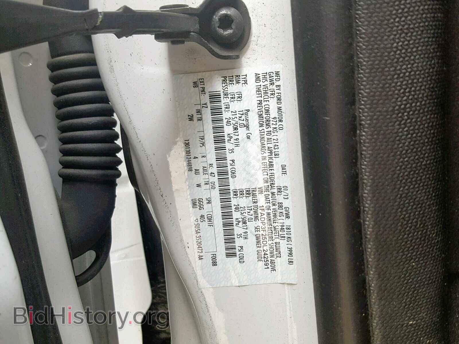 2013 FORD FOCUS SE - VIN: 1FADP3F25DL242591 - Фото 10