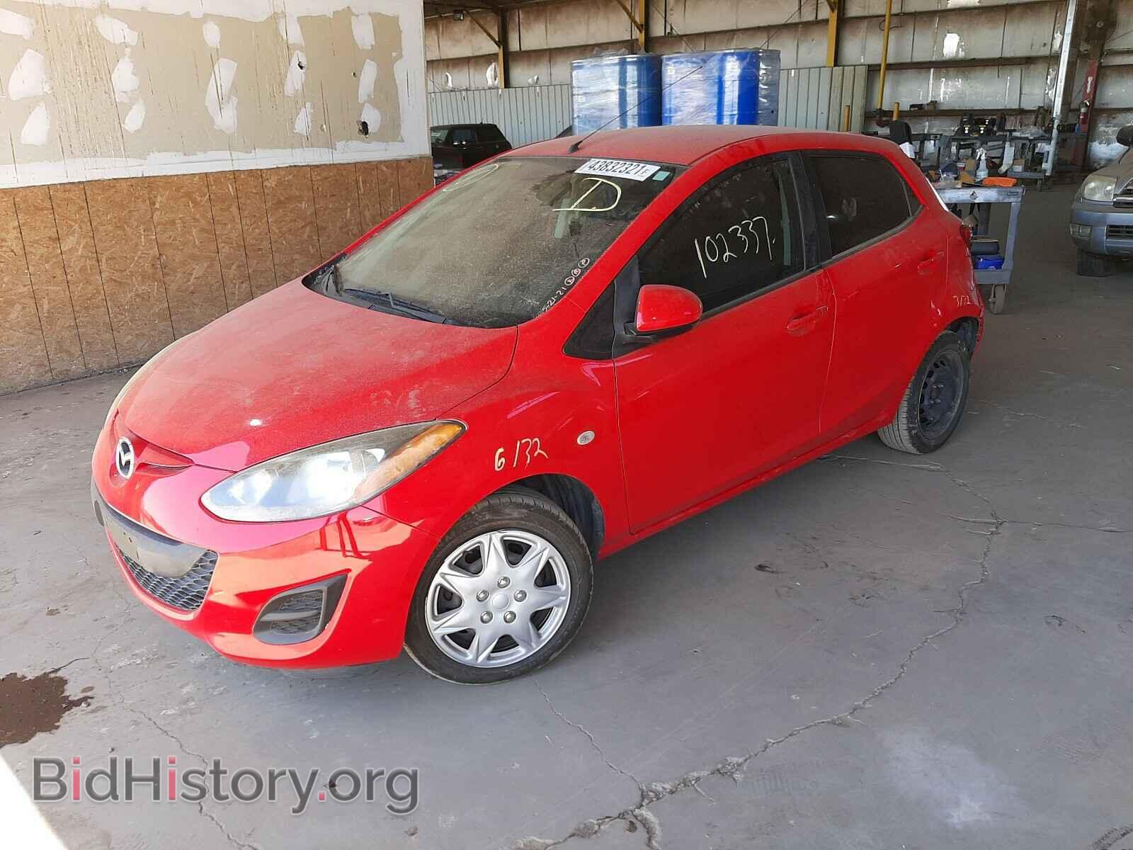 2014 MAZDA 2 - VIN: JM1DE1KZ3E0176567 - Photo 2