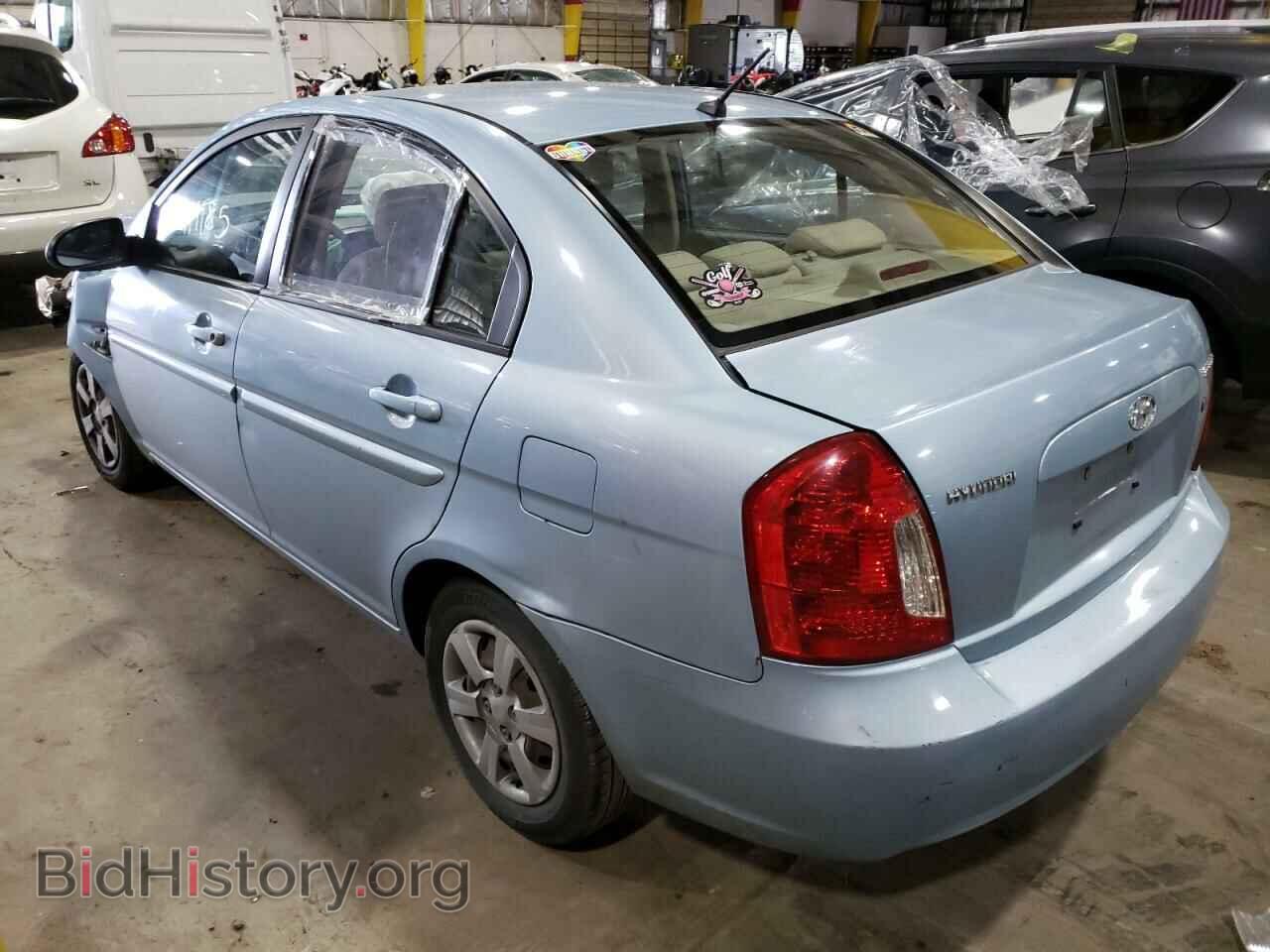 2007 HYUNDAI ACCENT - VIN: KMHCN46C07U089462 - Фото 3