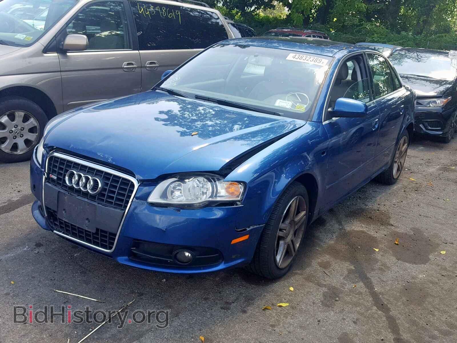2008 AUDI A4 - VIN: WAUDF78E58A064403 - Фото 2