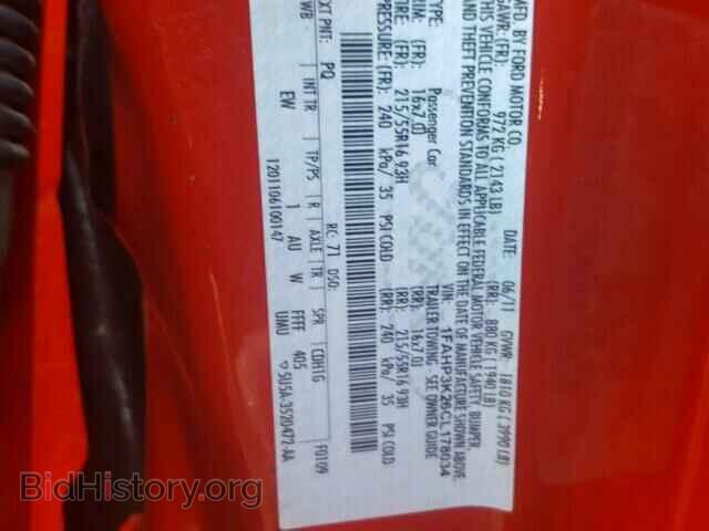 2012 FORD FOCUS - VIN: 1FAHP3K26CL178034 - Фото 10