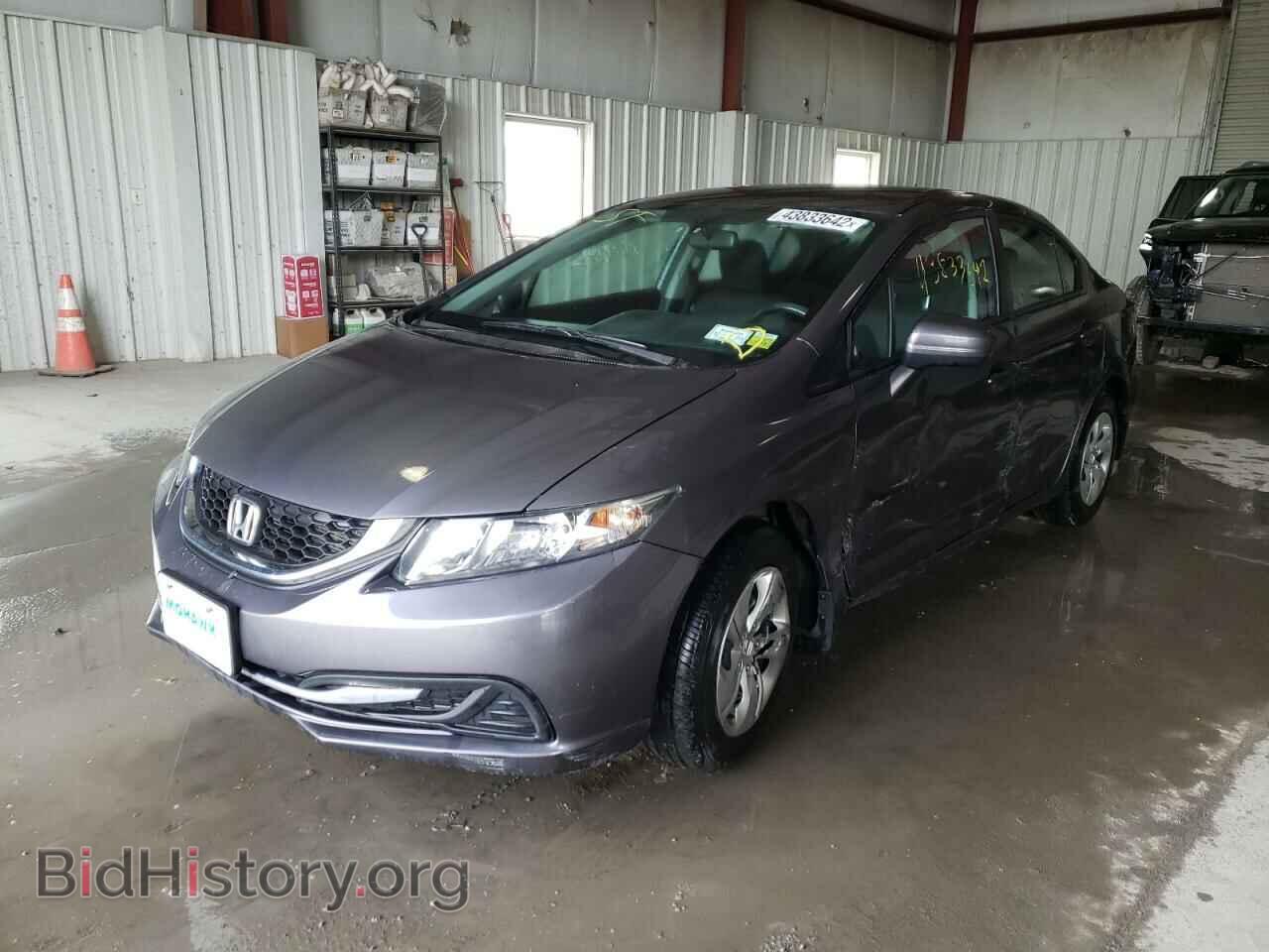 2014 HONDA CIVIC - VIN: 2HGFB2F59EH516218 - Фото 2
