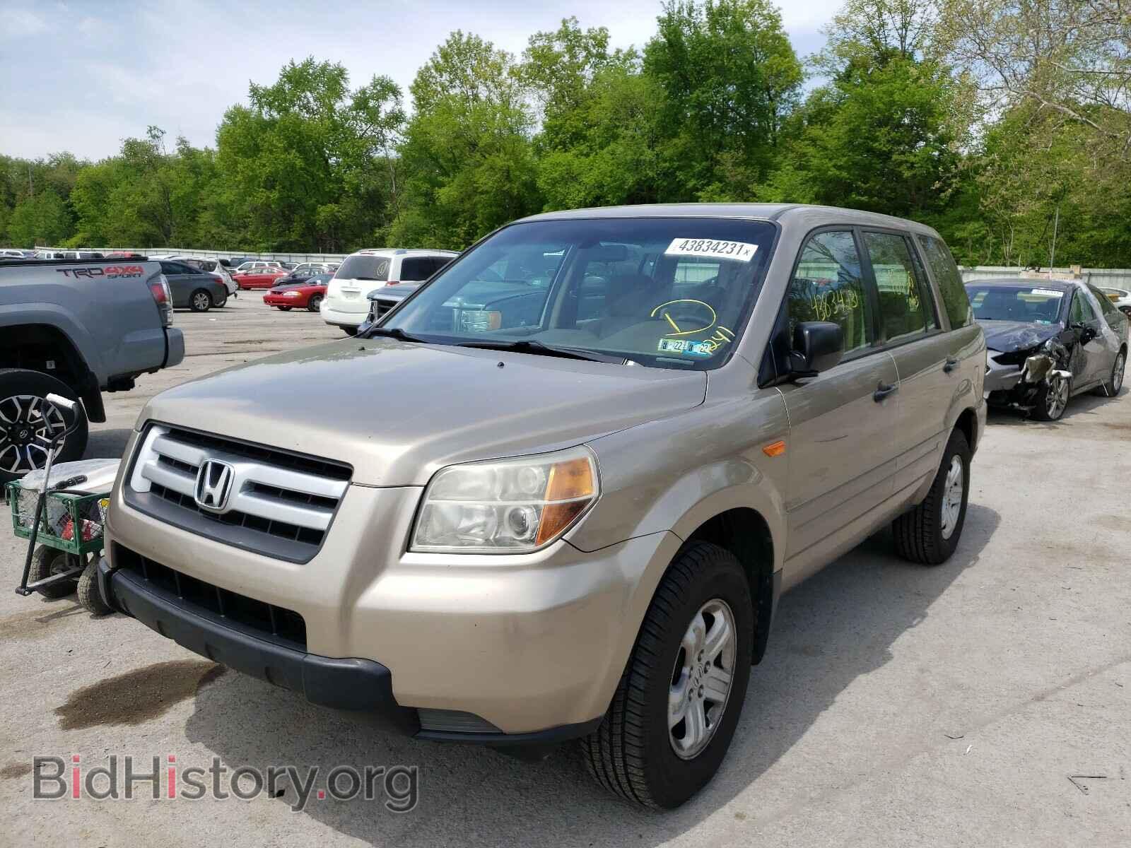 2007 HONDA PILOT - VIN: 2HKYF18137H517844 - Photo 2