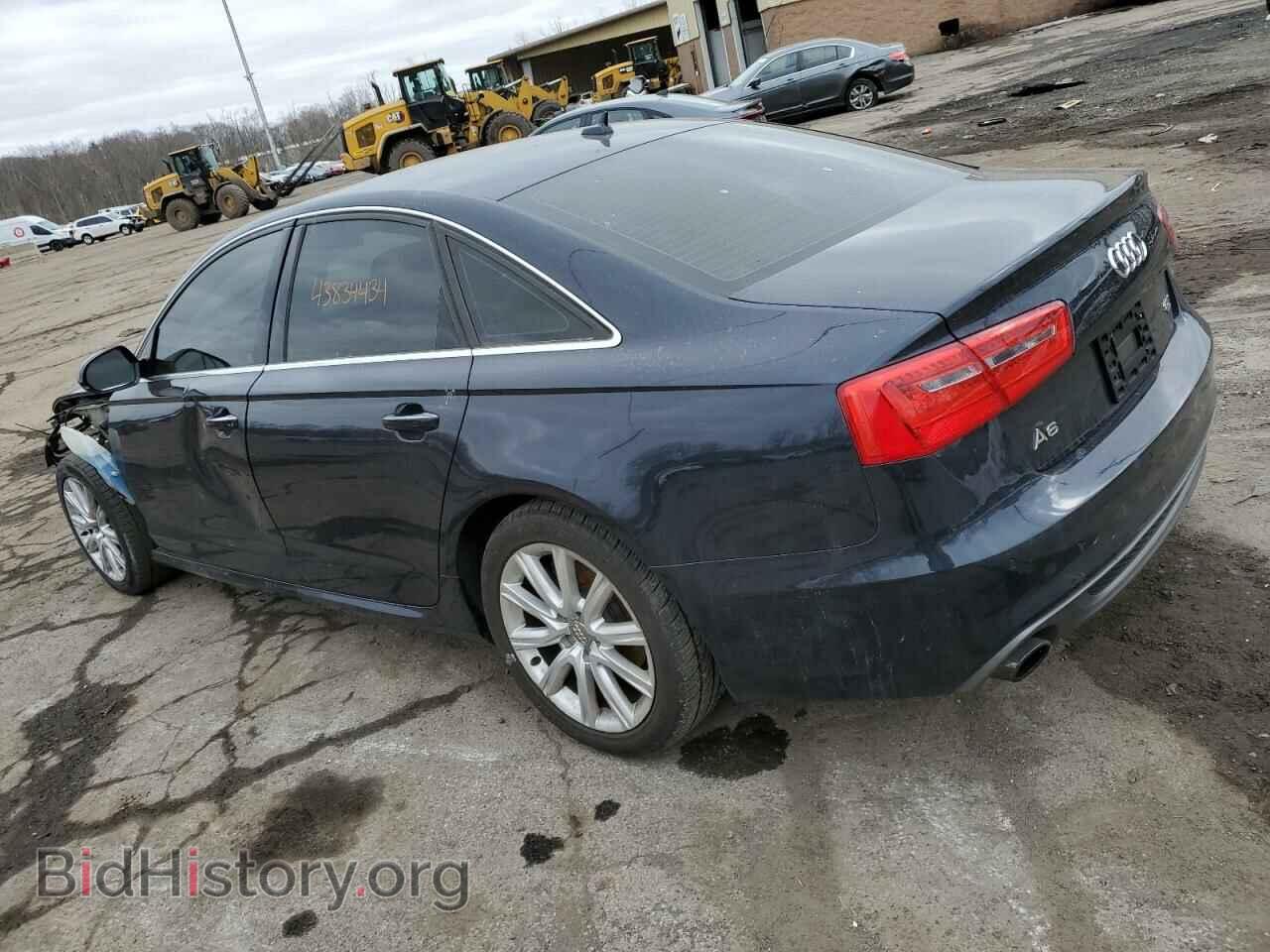 2012 AUDI A6 - VIN: WAUHGAFC3CN157676 - Фото 2
