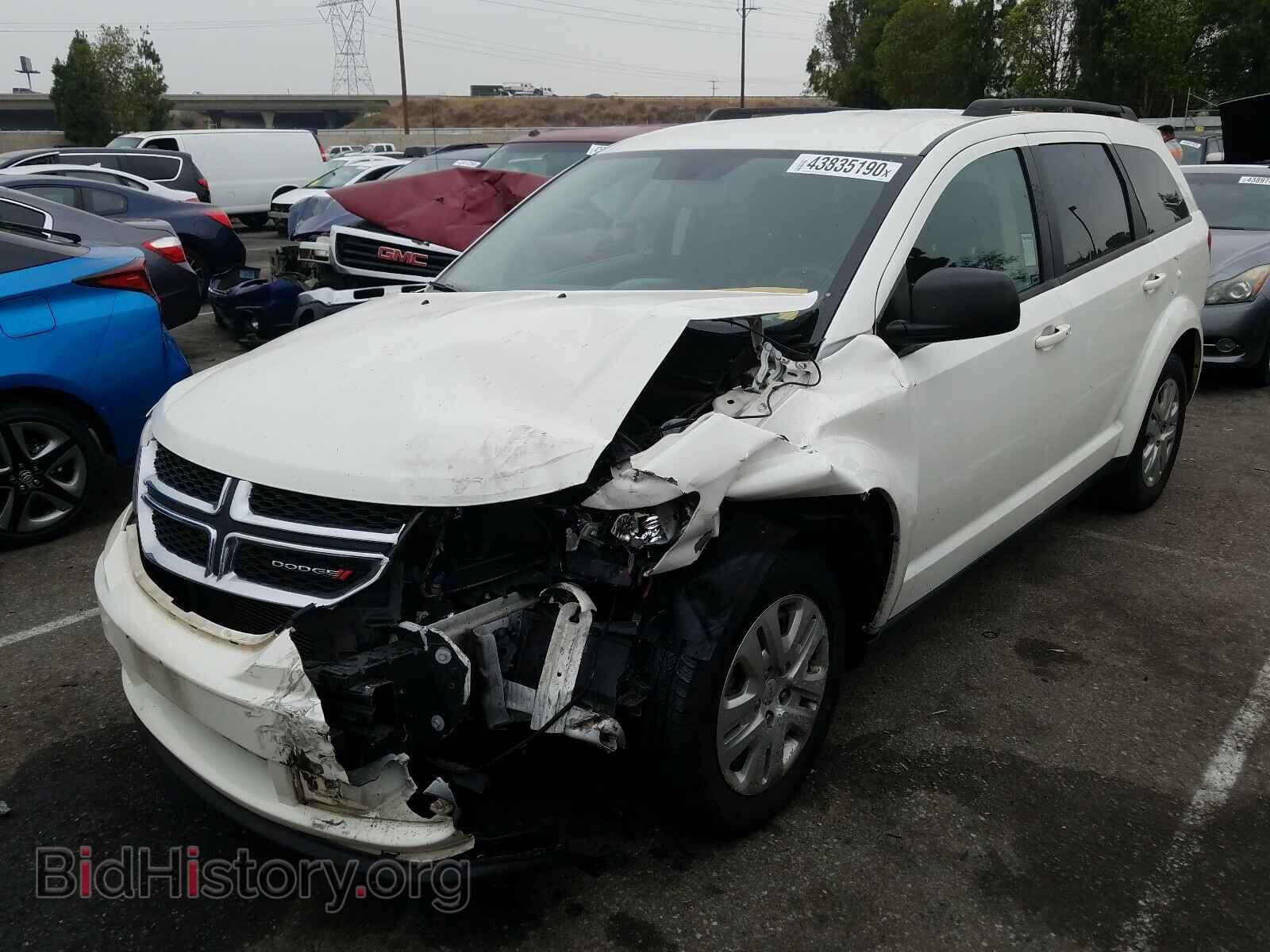 2016 DODGE JOURNEY - VIN: 3C4PDCAB5GT239531 - Фото 2