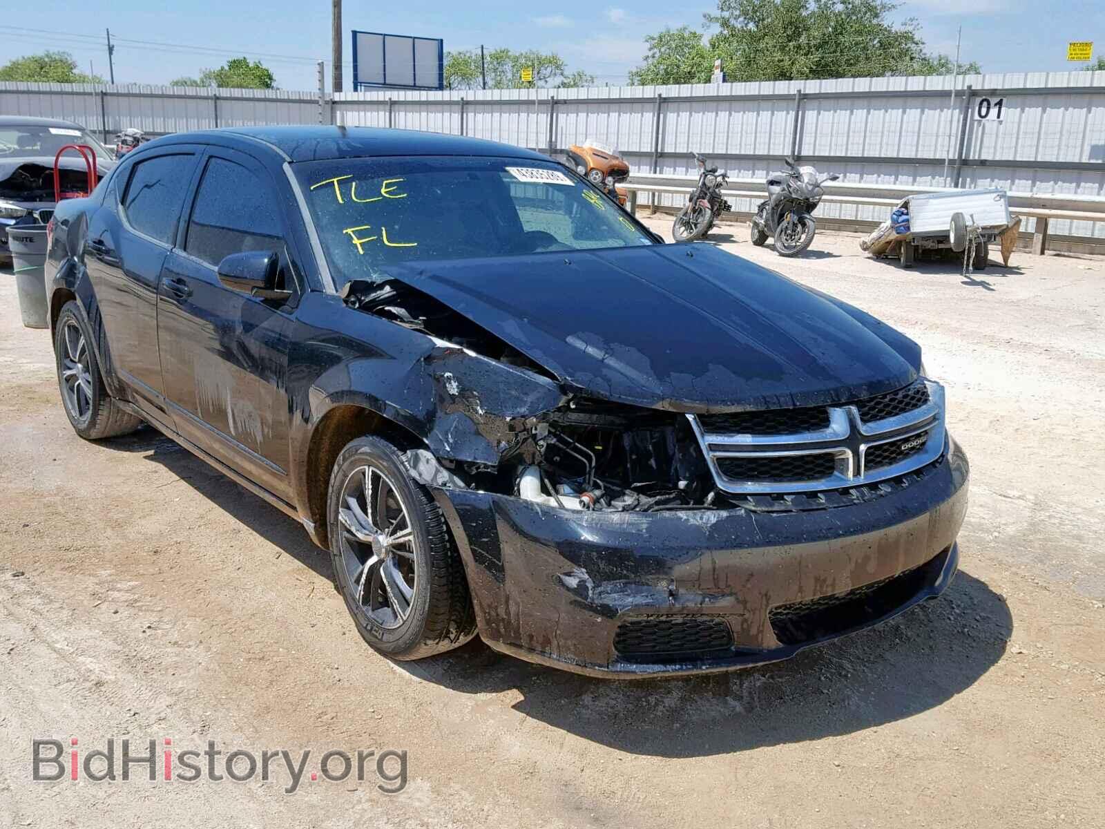 Photo 1C3CDZCB2CN163487 - DODGE AVENGER 2012