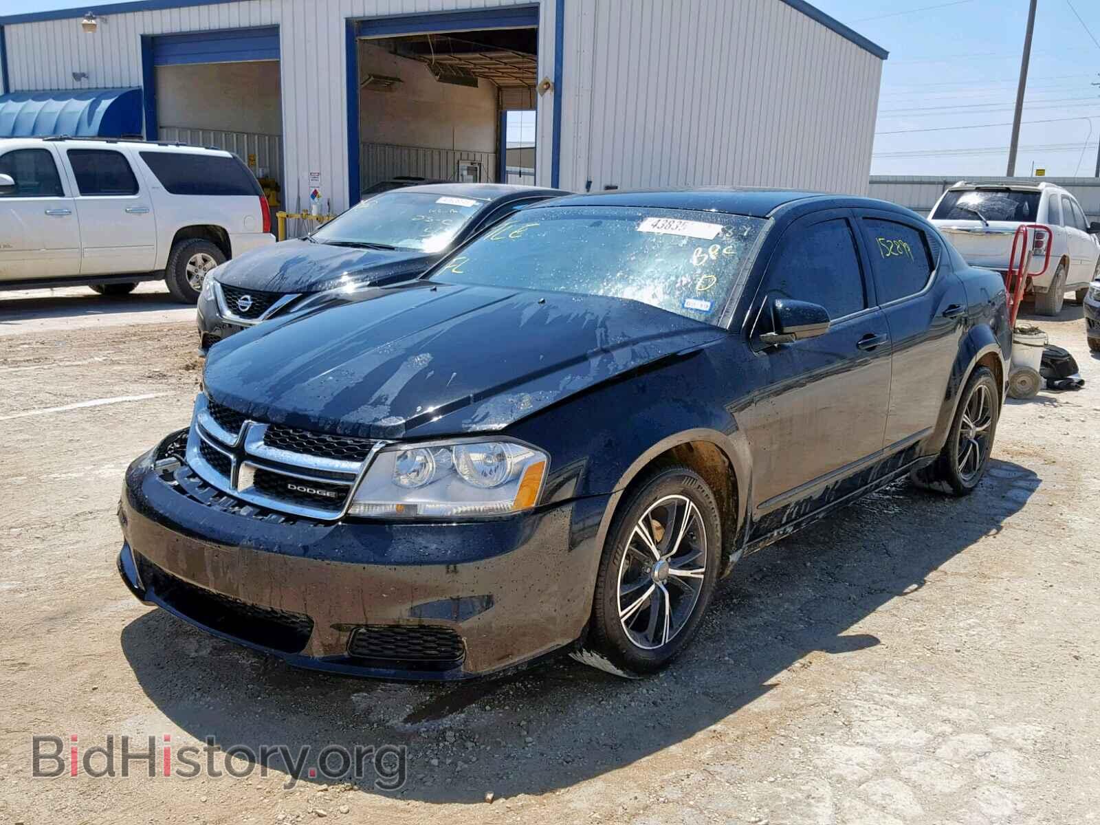 2012 DODGE AVENGER - VIN: 1C3CDZCB2CN163487 - Фото 2