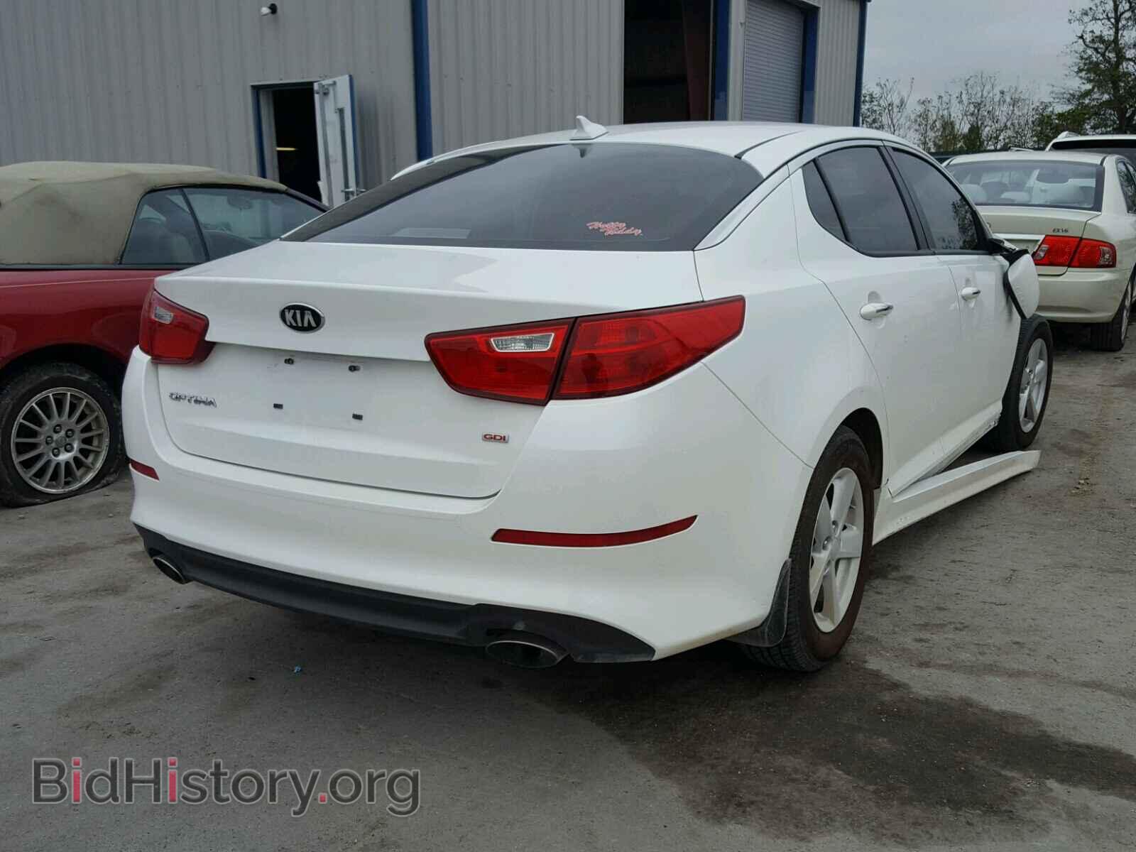2015 KIA OPTIMA - VIN: KNAGM4A72F5544711 - Фото 4