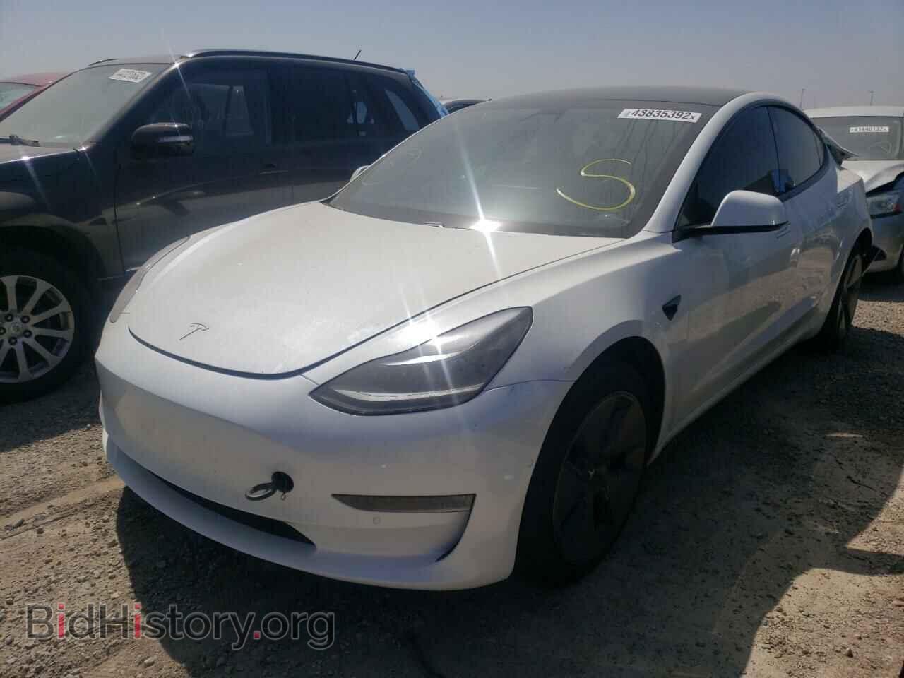 2021 TESLA MODEL 3 - VIN: 5YJ3E1EB2MF938099 - Фото 2