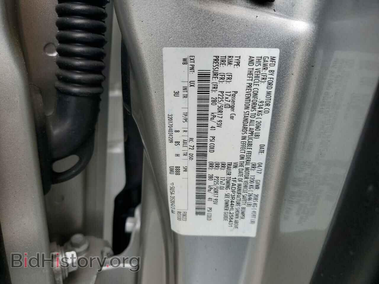 2017 FORD FOCUS - VIN: 1FADP3R44HL258431 - Фото 12