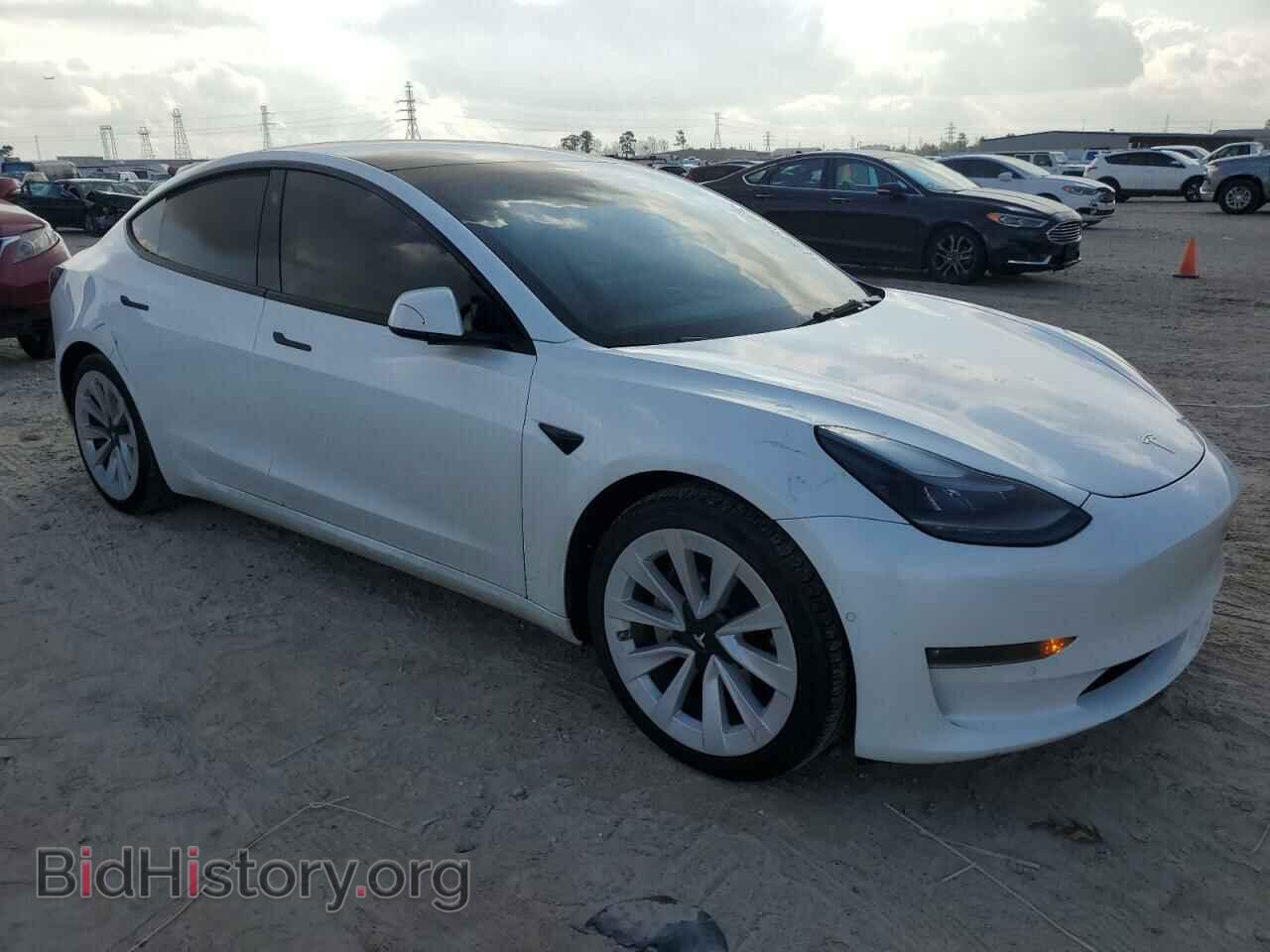 2022 TESLA MODEL 3 - VIN: 5YJ3E1EB5NF114065 - Фото 4