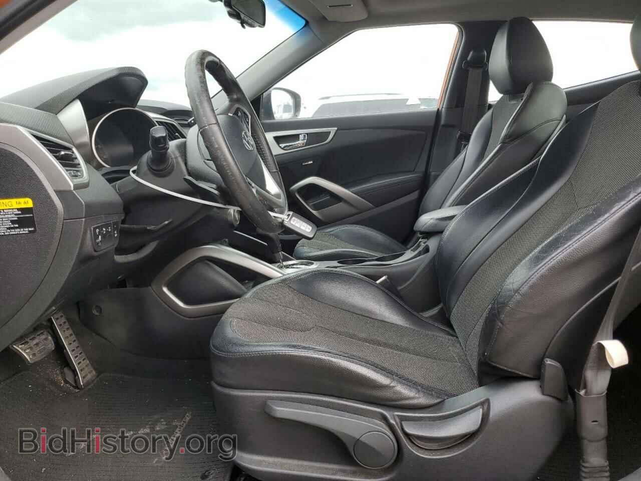 2012 HYUNDAI VELOSTER - VIN: KMHTC6AD3CU028988 - Фото 7