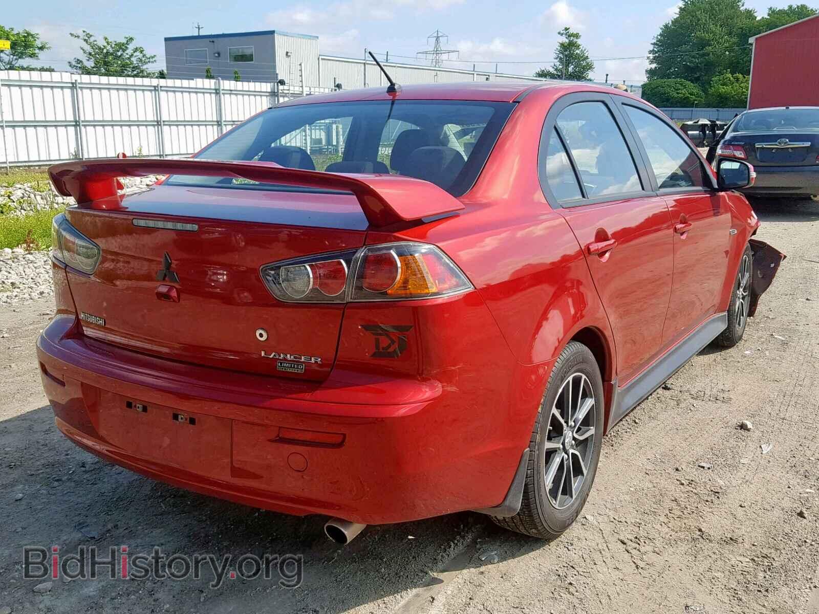 2017 MITSUBISHI LANCER - VIN: JA32U2FU7HU606403 - Фото 4
