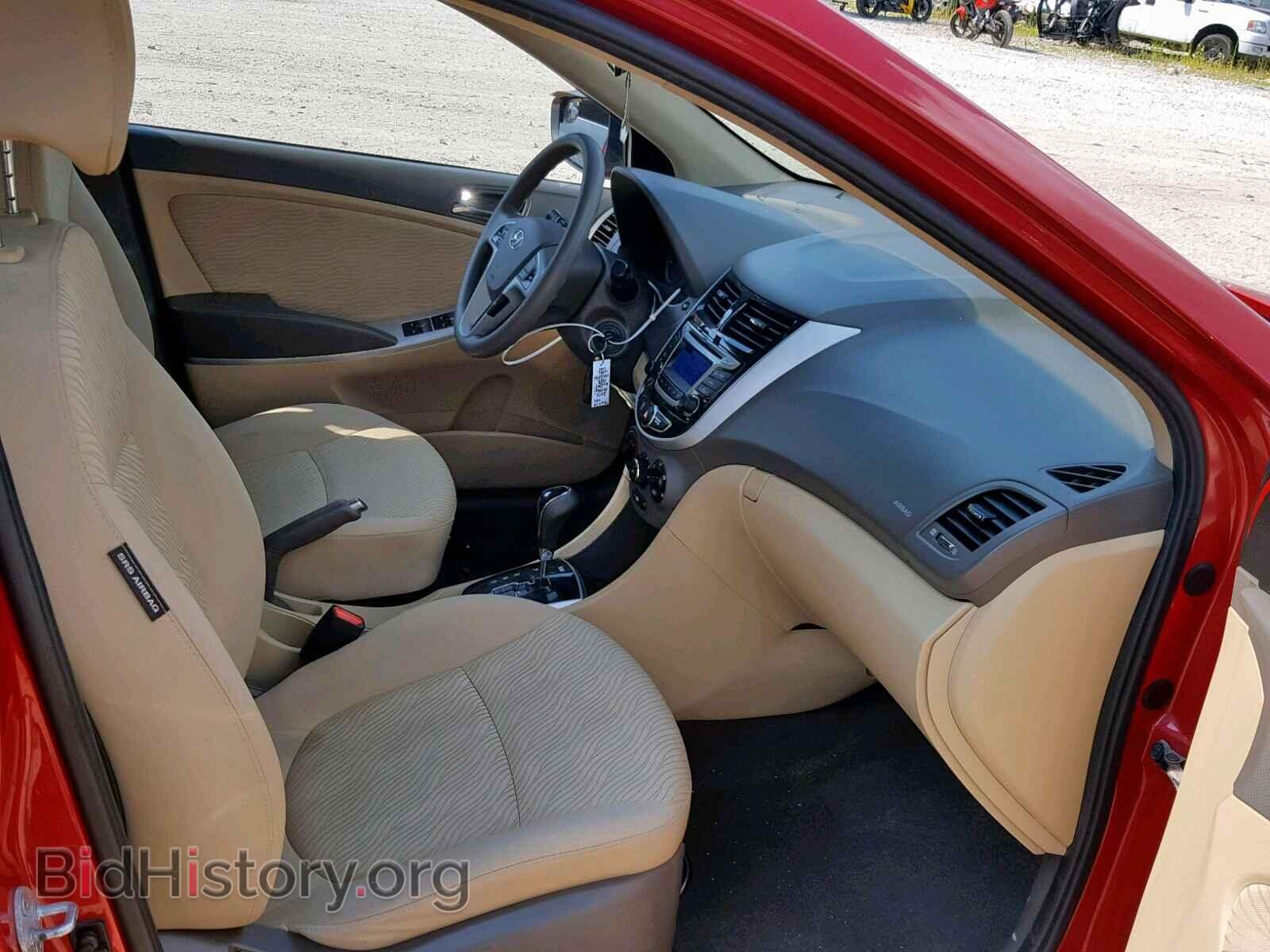 2014 HYUNDAI ACCENT - VIN: KMHCU4AE2EU614563 - Фото 5