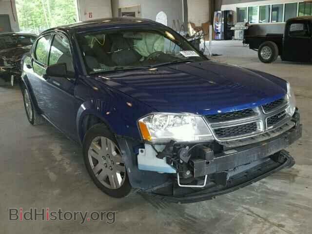 Фотография 1C3CDZAB0CN173423 - DODGE AVENGER 2012