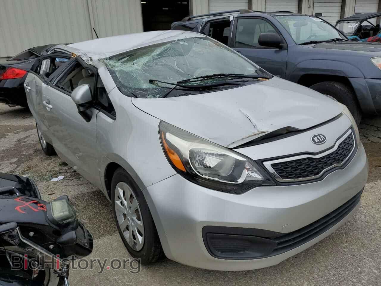 2012 KIA RIO - VIN: KNADN4A39C6058285 - Фото 4