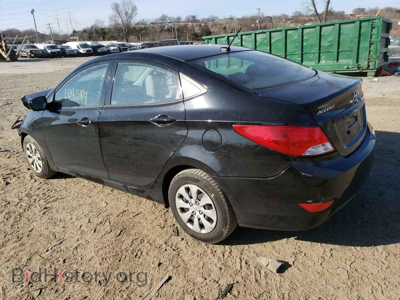 2016 HYUNDAI ACCENT - VIN: KMHCT4AEXGU130775 - Фото 2