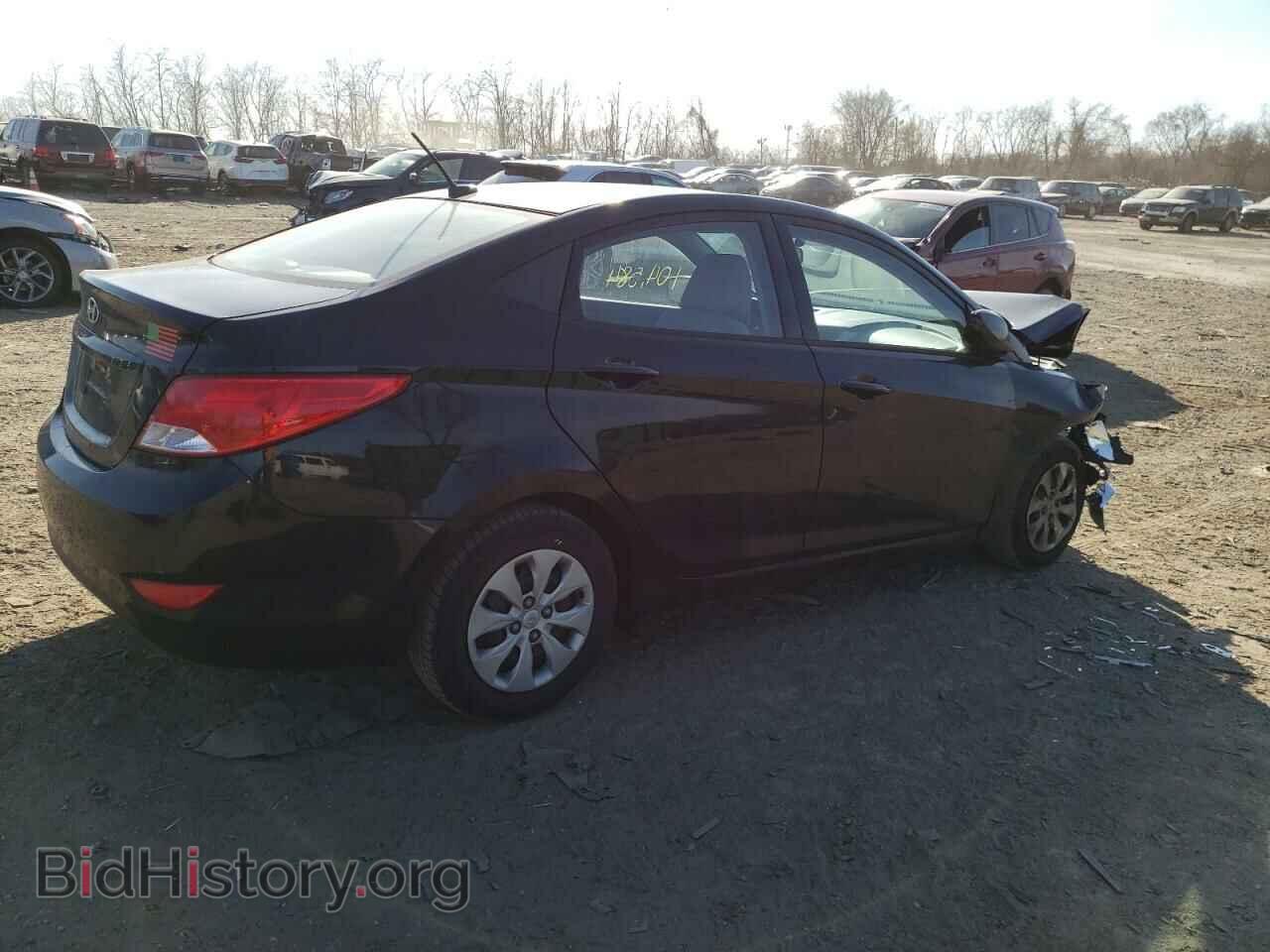 2016 HYUNDAI ACCENT - VIN: KMHCT4AEXGU130775 - Фото 3