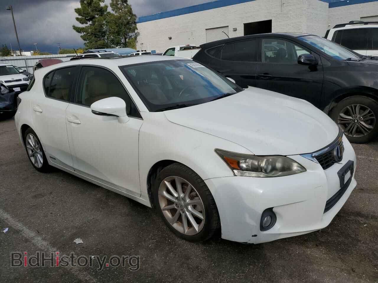 2012 LEXUS CT 200 - VIN: JTHKD5BH2C2122590 - Фото 4