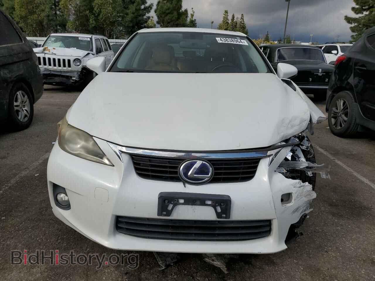 2012 LEXUS CT 200 - VIN: JTHKD5BH2C2122590 - Фото 5