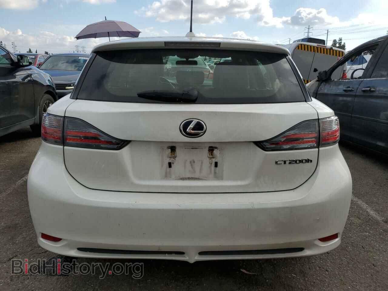 2012 LEXUS CT 200 - VIN: JTHKD5BH2C2122590 - Фото 6