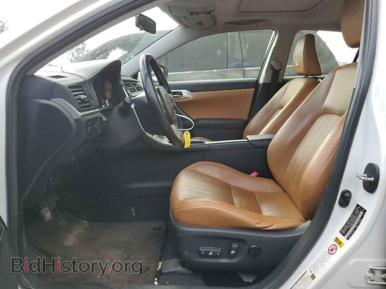 2012 LEXUS CT 200 - VIN: JTHKD5BH2C2122590 - Фото 7