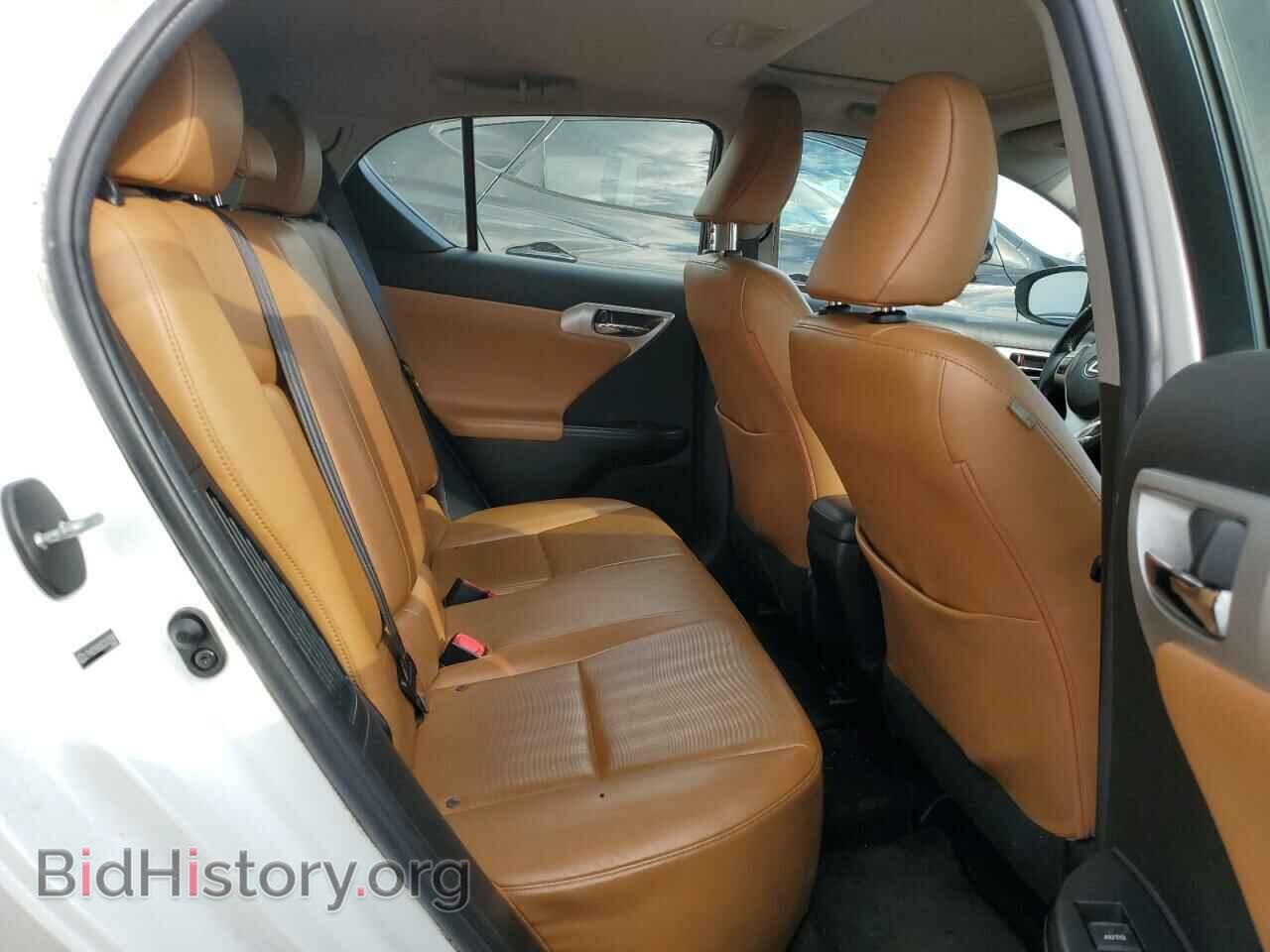 2012 LEXUS CT 200 - VIN: JTHKD5BH2C2122590 - Фото 10