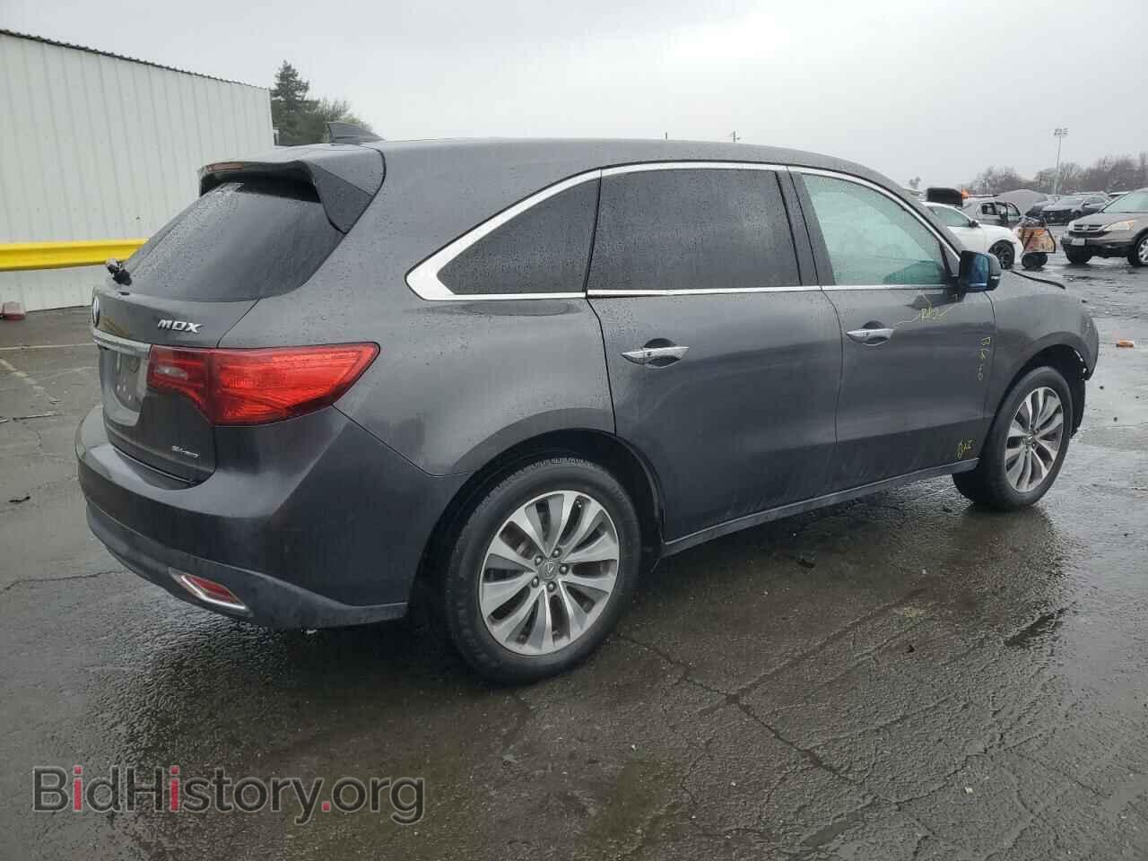 2014 ACURA MDX - VIN: 5FRYD4H60EB005049 - Фото 3