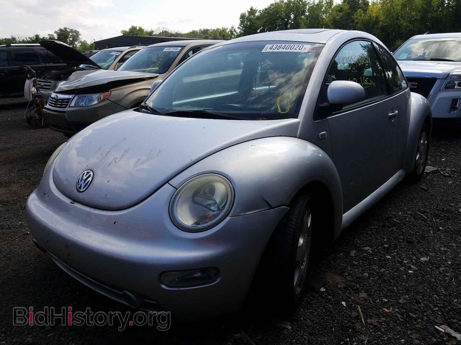 2000 VOLKSWAGEN BEETLE - VIN: 3VWDD21C0YM431230 - Фото 2