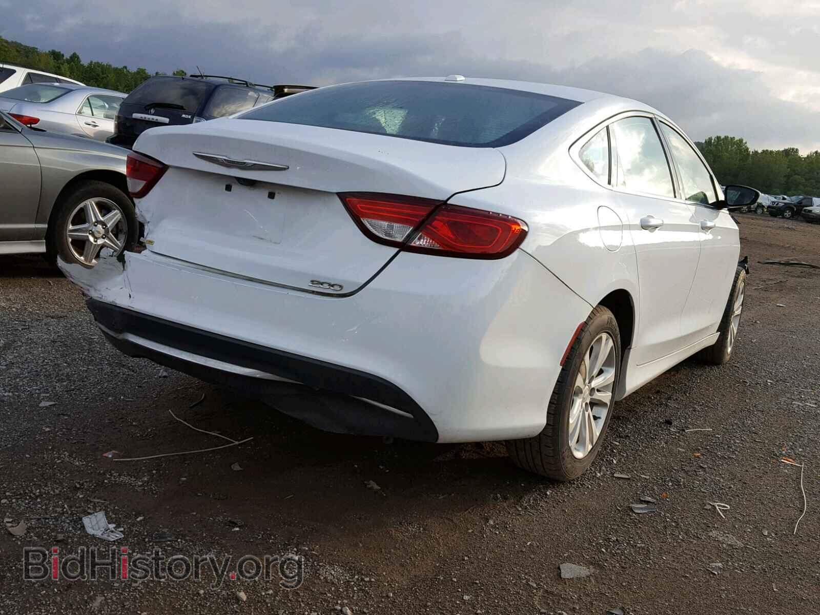 2015 CHRYSLER 200 - VIN: 1C3CCCAB2FN631614 - Photo 4