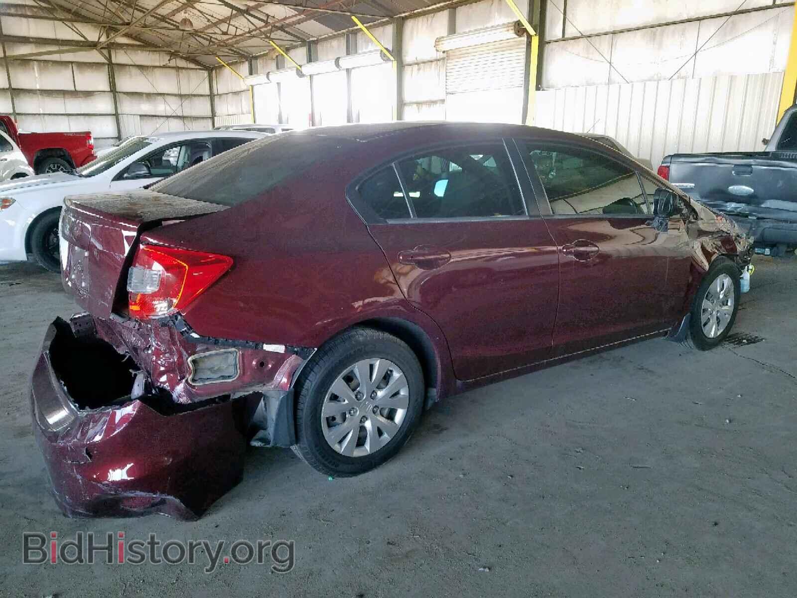 2012 HONDA CIVIC LX - VIN: 19XFB2F55CE333258 - Фото 4
