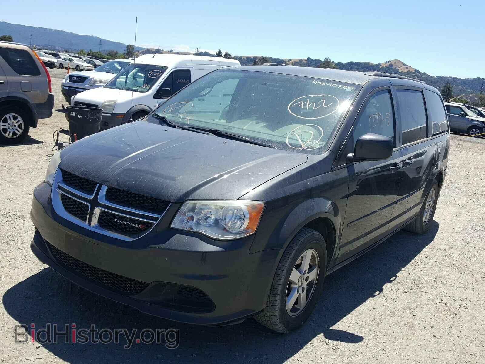2012 DODGE CARAVAN - VIN: 2C4RDGCG5CR396305 - Фото 2