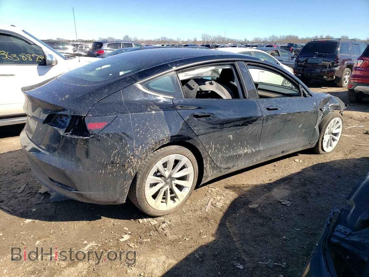 2022 TESLA MODEL 3 - VIN: 5YJ3E1EA9NF287949 - Фото 3