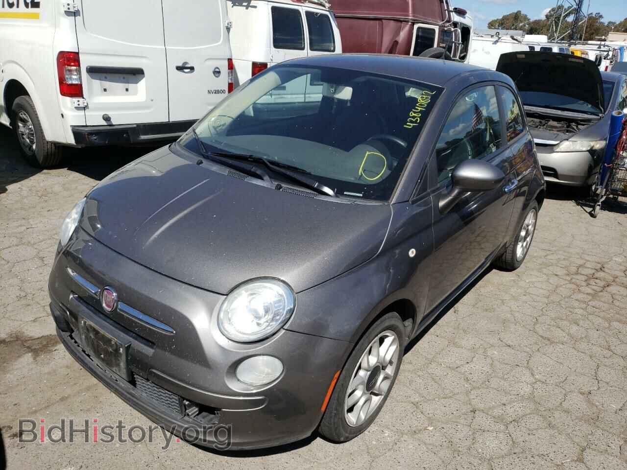 2013 FIAT 500 - VIN: 3C3CFFARXDT567860 - Фото 2
