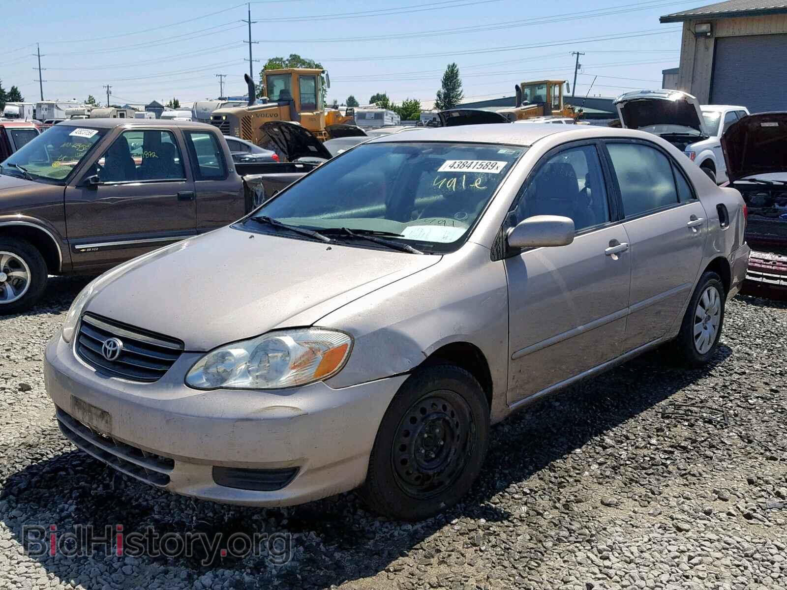 2003 TOYOTA COROLLA - VIN: 2T1BR32E63C136202 - Фото 2