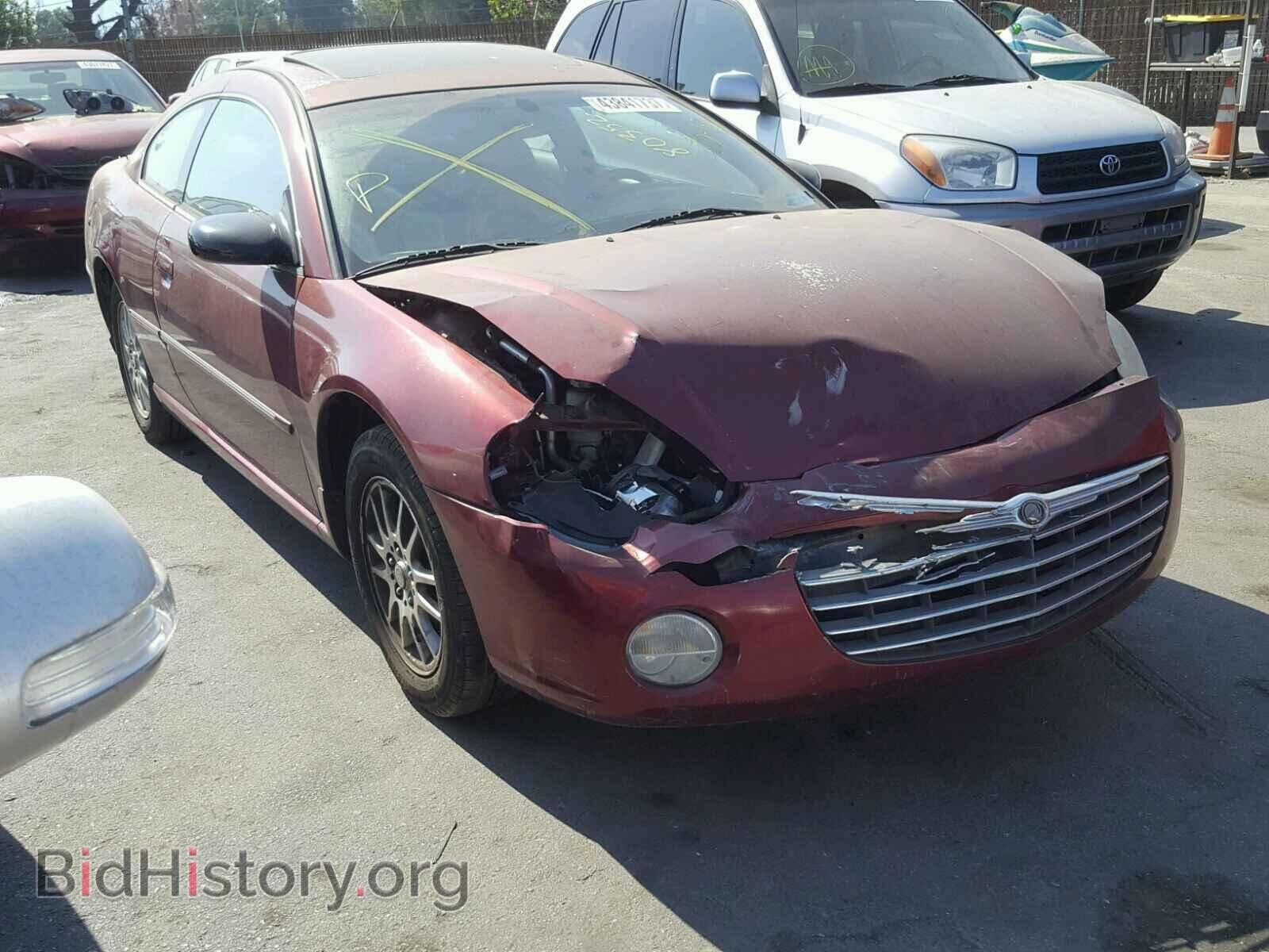 Фотография 4C3AG42G74E102733 - CHRYSLER SEBRING 2004