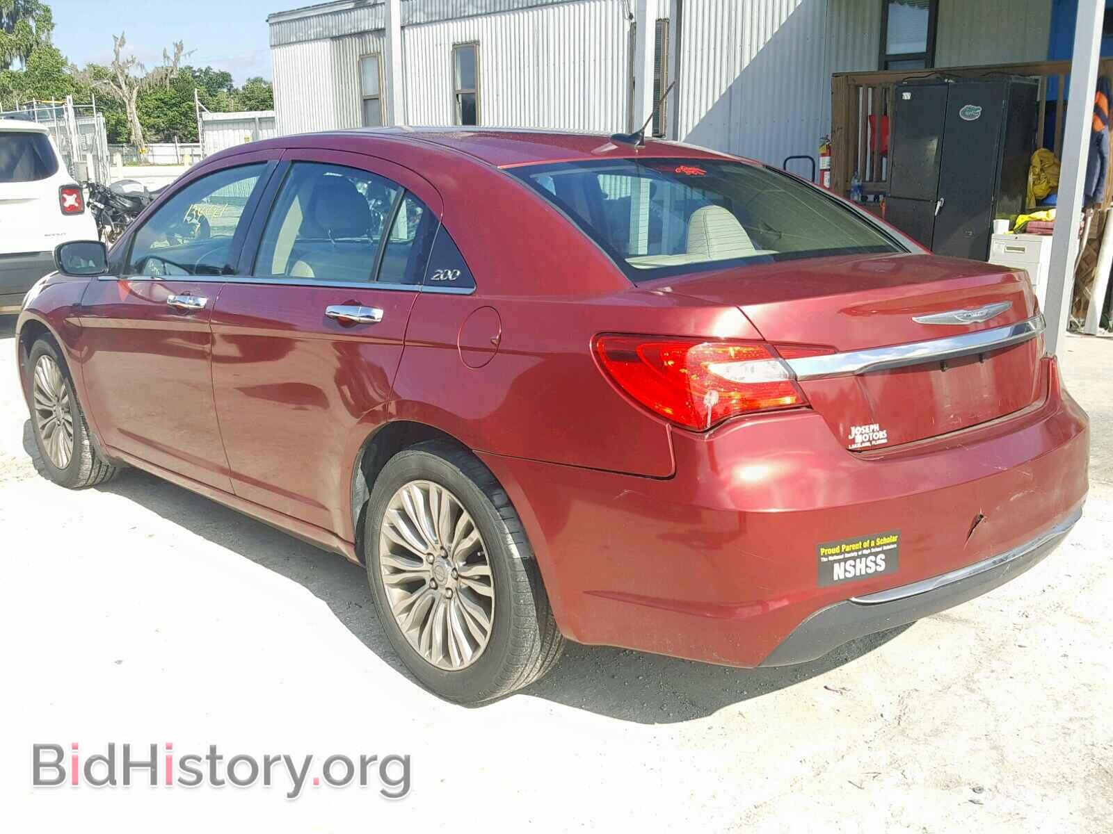 2012 CHRYSLER 200 - VIN: 1C3CCBCB6CN299518 - Фото 3
