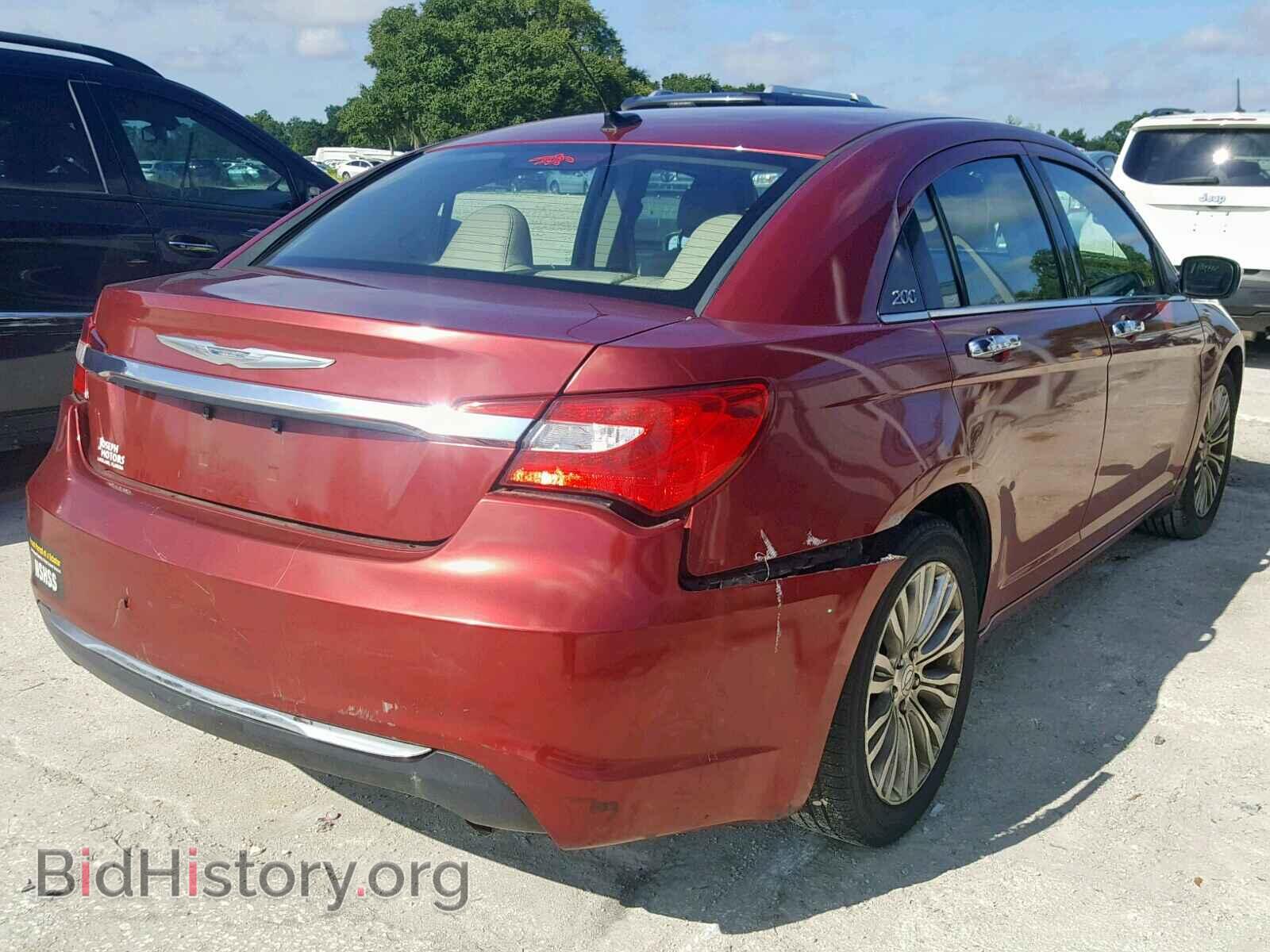 2012 CHRYSLER 200 - VIN: 1C3CCBCB6CN299518 - Фото 4