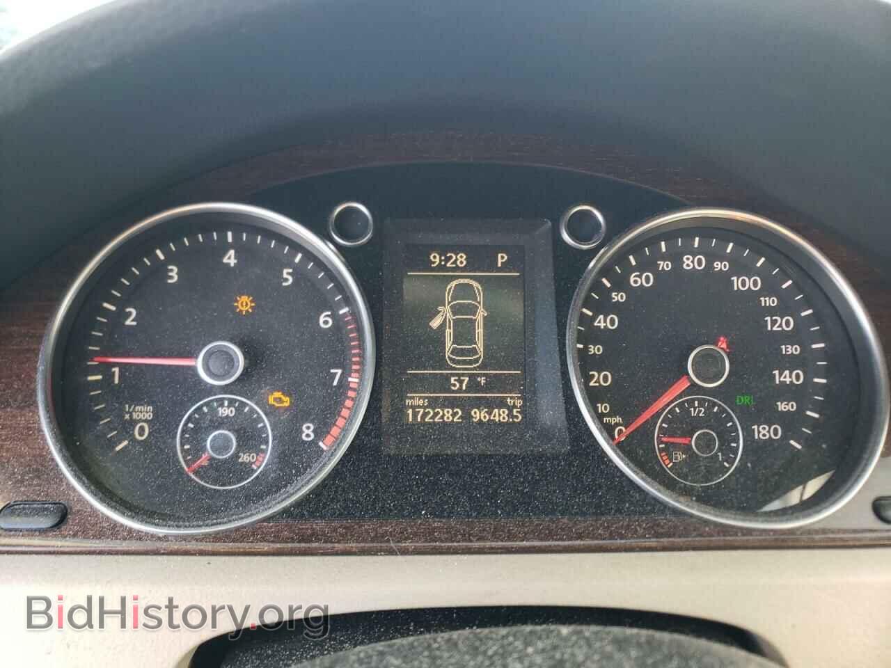 2012 VOLKSWAGEN CC - VIN: WVWHP7AN8CE503591 - Фото 9