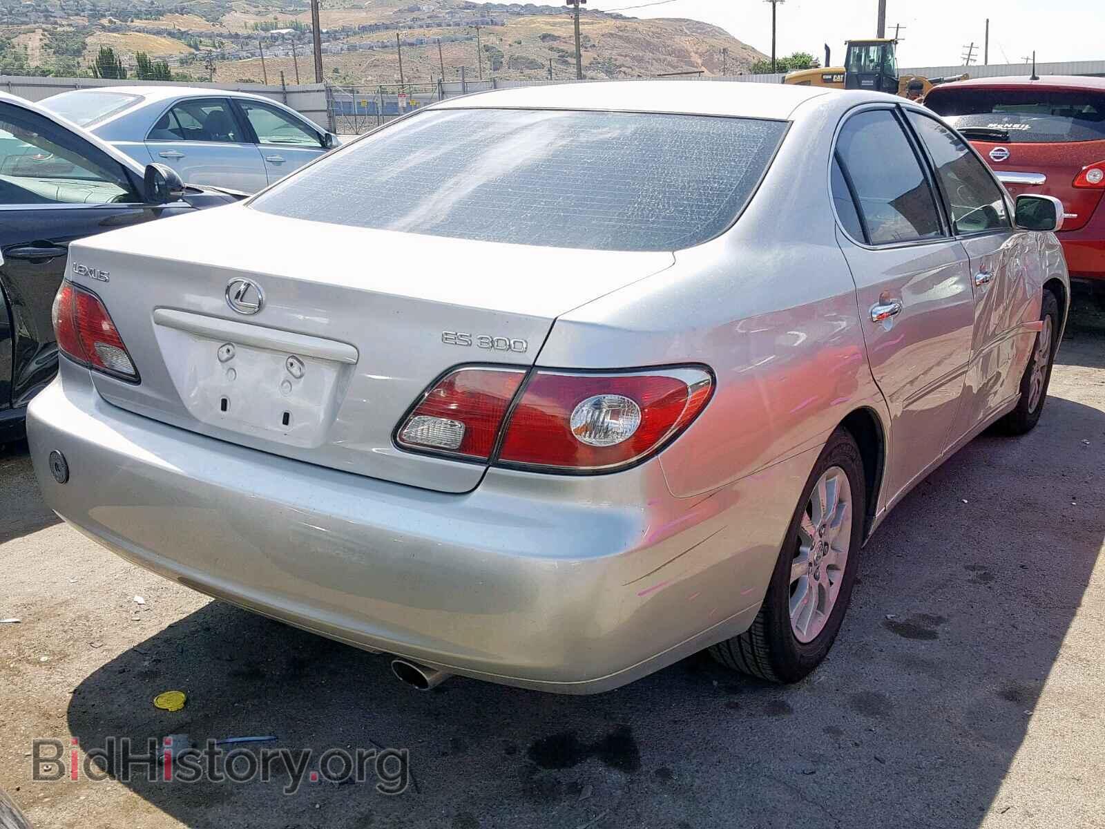 2003 LEXUS ES300 - VIN: JTHBF30G830143870 - Фото 4