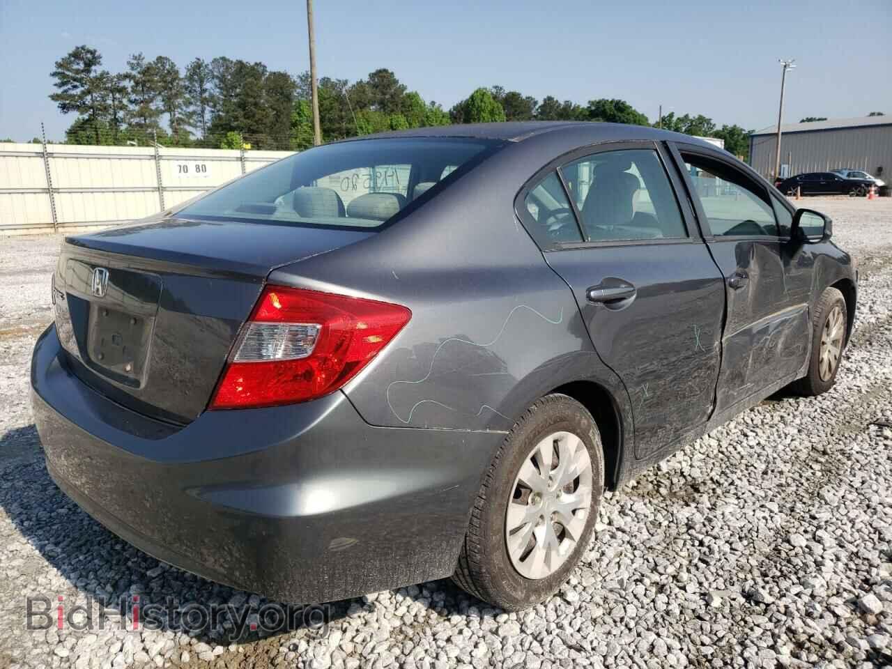 2012 HONDA CIVIC - VIN: 2HGFB2F54CH333015 - Photo 4
