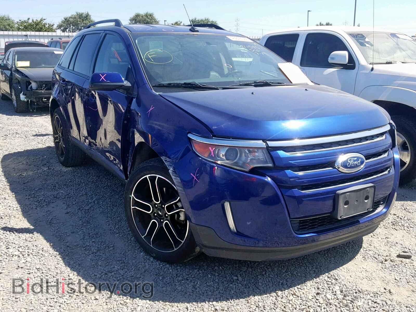 Photo 2FMDK3JC5DBC22202 - FORD EDGE SEL 2013