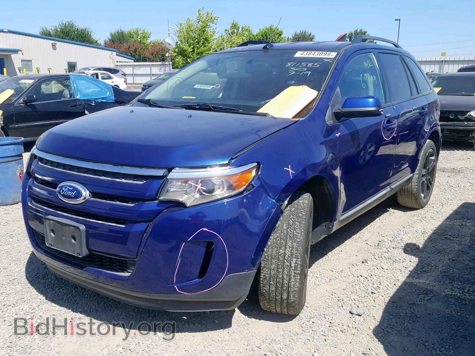 2013 FORD EDGE SEL - VIN: 2FMDK3JC5DBC22202 - Фото 2