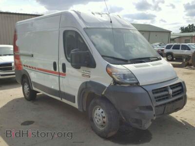 2017 RAM PROMASTER, белый — VIN 3C6TRVCG1HE544994, Copart