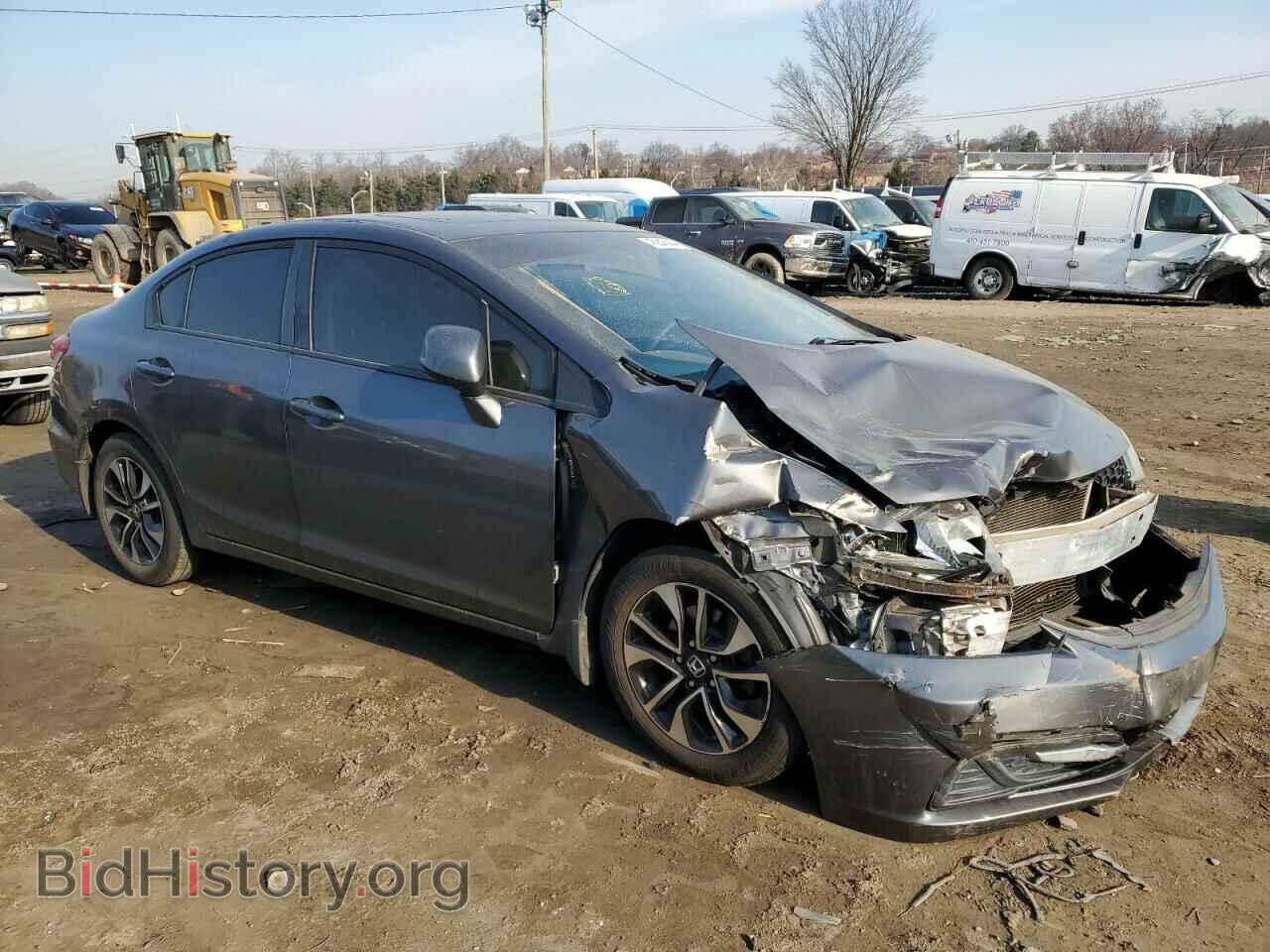 2013 HONDA CIVIC - VIN: 2HGFB2F83DH531502 - Фото 4