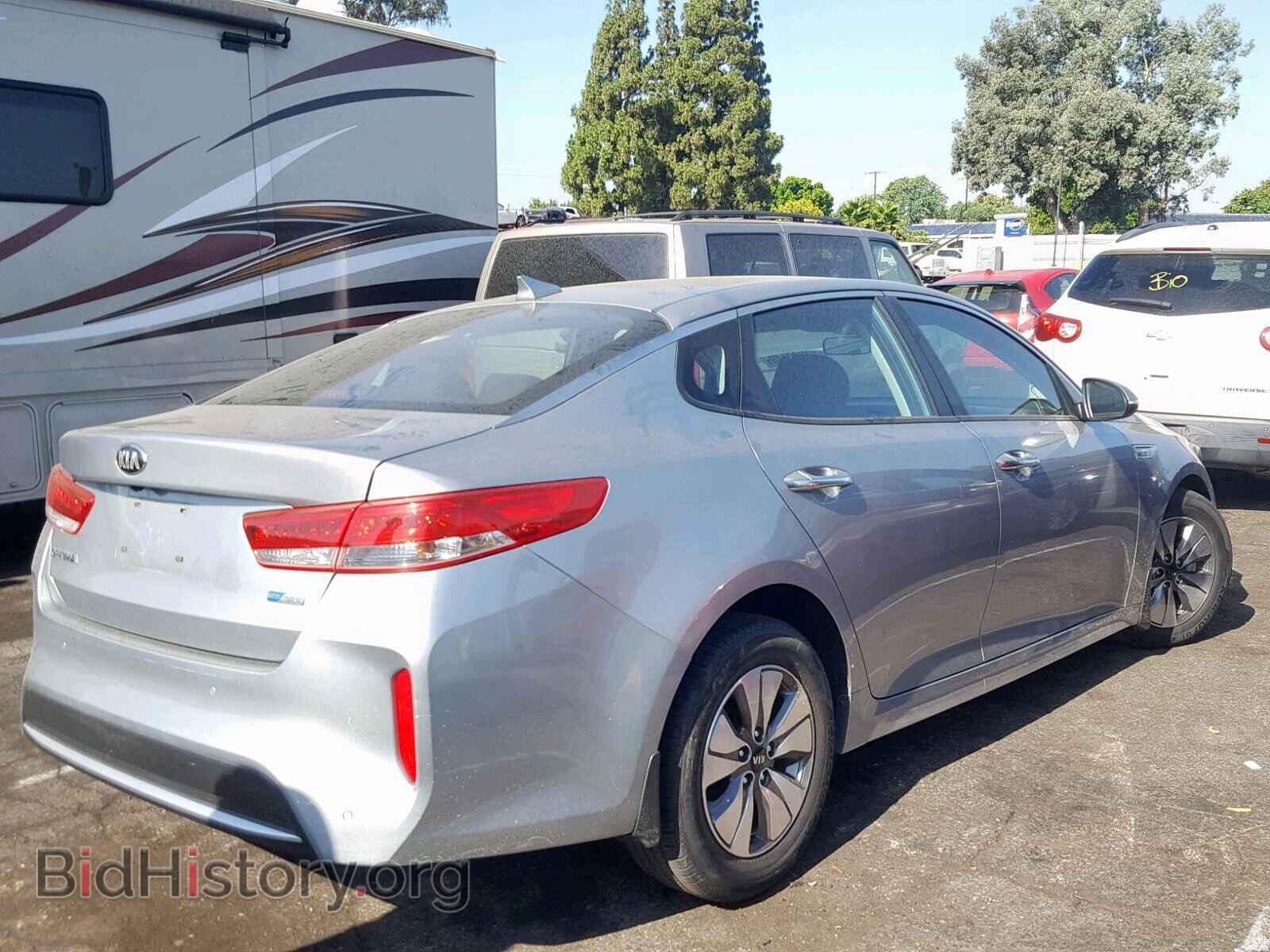 2017 KIA OPTIMA HYB - VIN: KNAGT4LC2H5004923 - Фото 4
