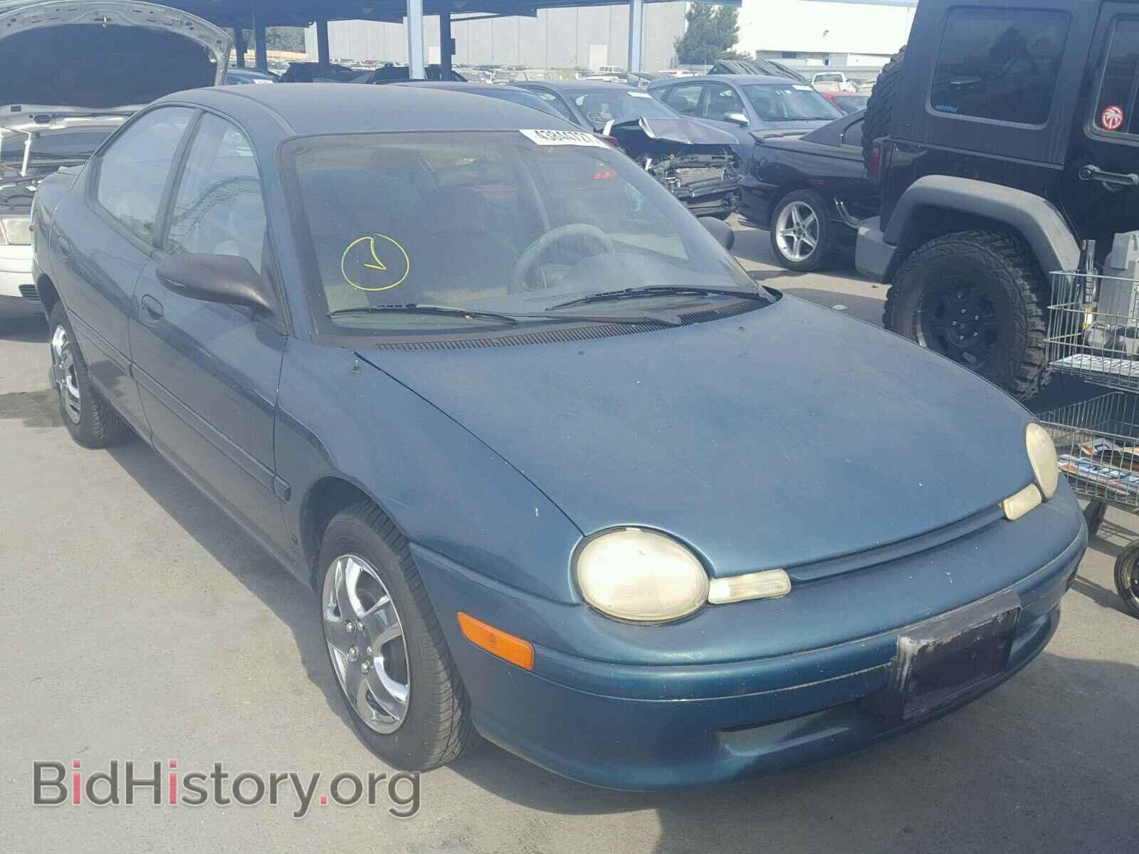 Фотография 3B3ES47C7ST328594 - DODGE NEON 1995