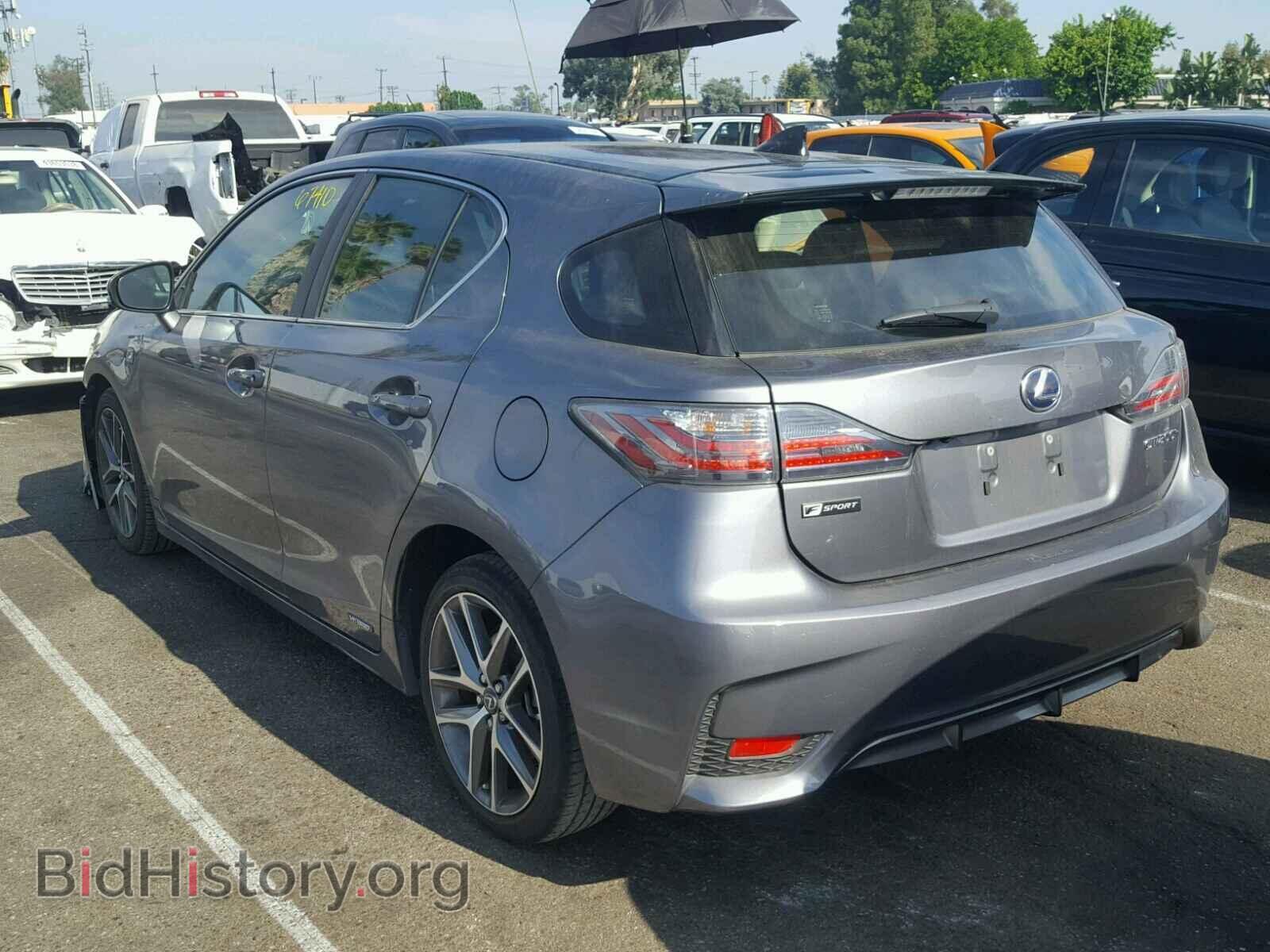 2016 LEXUS CT 200 - VIN: JTHKD5BH8G2255716 - Фото 2