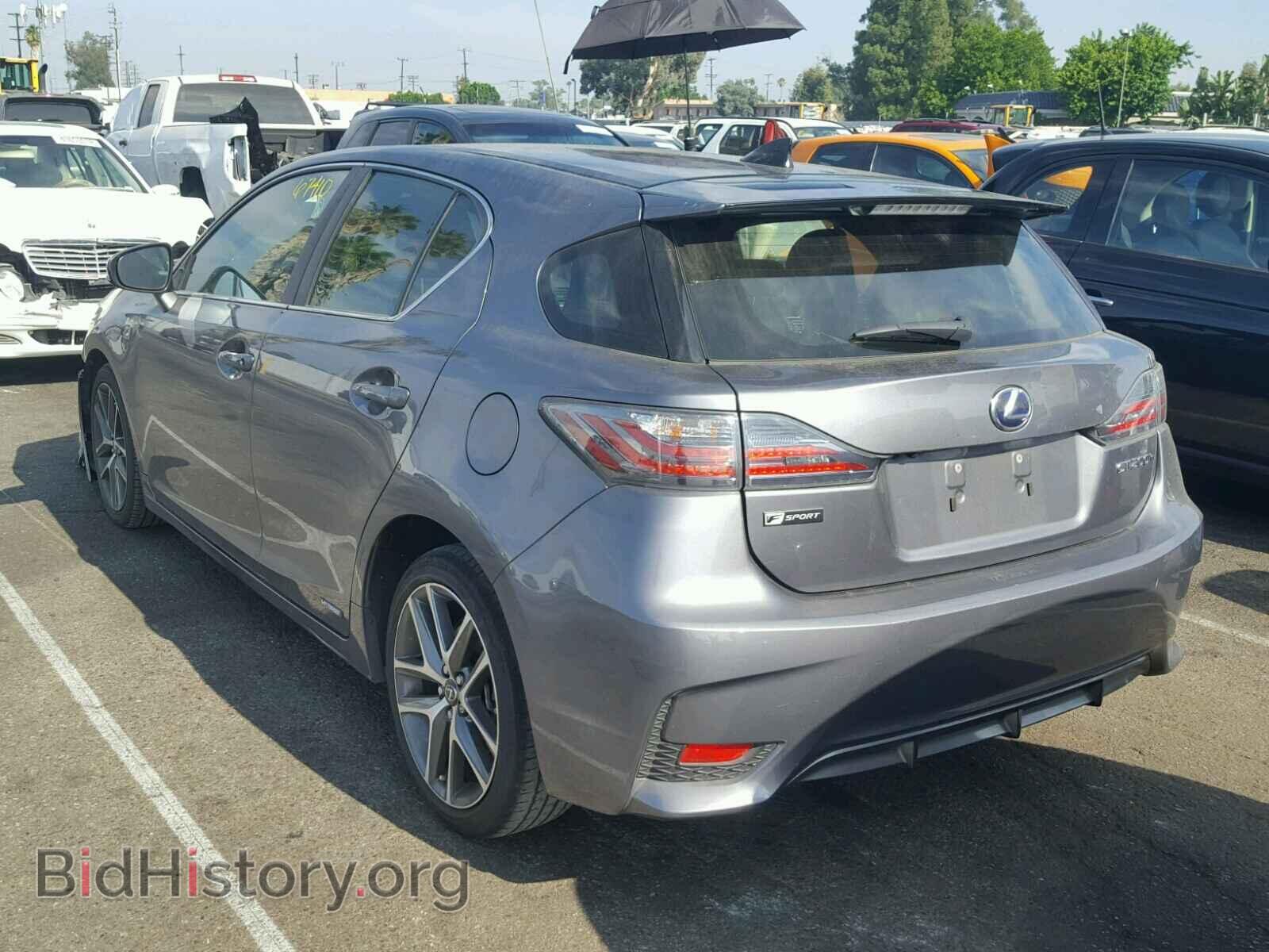 2016 LEXUS CT 200 - VIN: JTHKD5BH8G2255716 - Фото 3