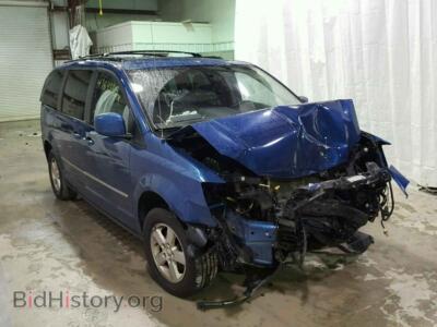 2010 Dodge CARAVAN Grand Cara, blue — VIN 2D4RN5D18AR459814, Copart